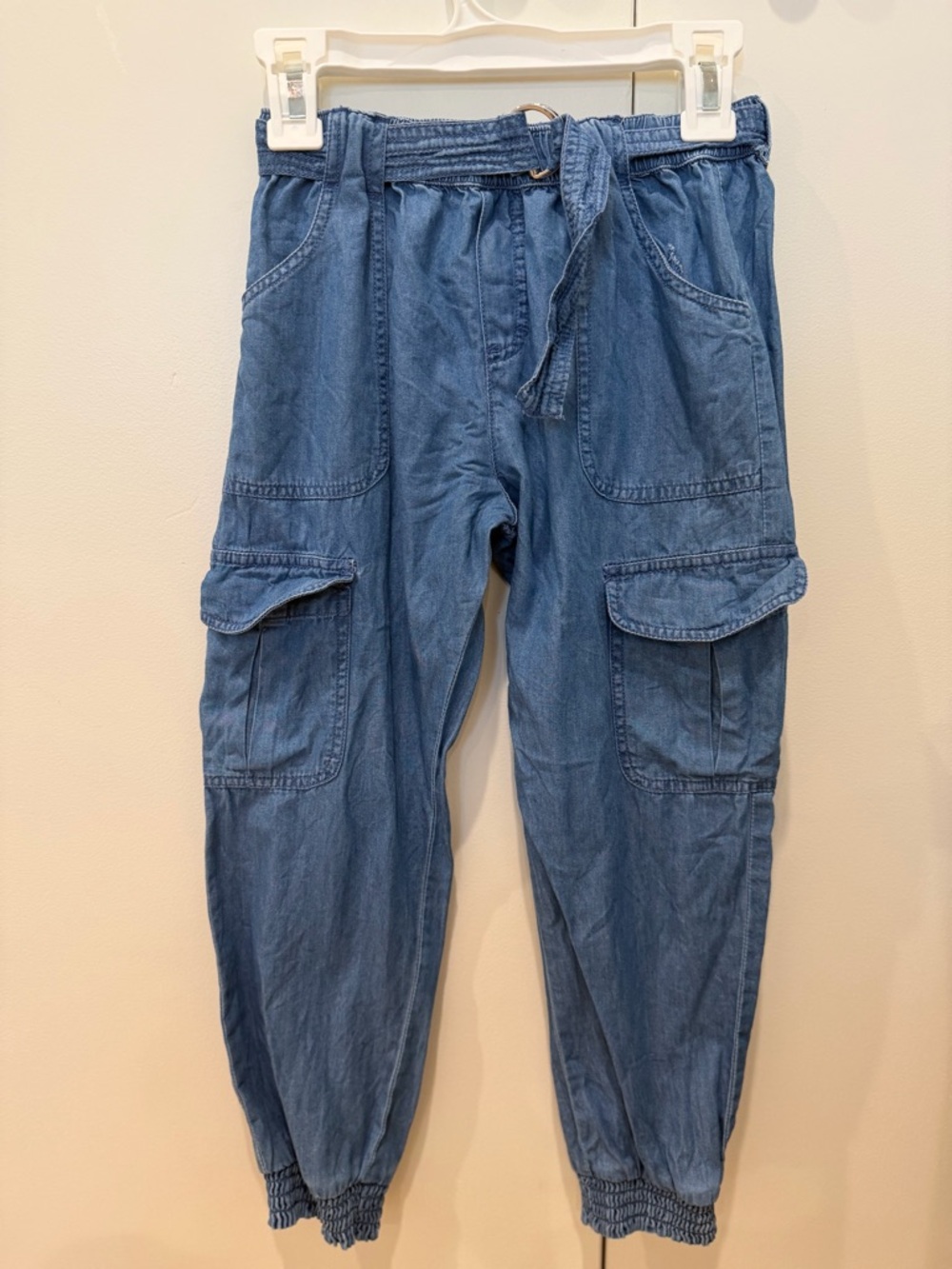 Mayoral Blue Cargo Jogger Pants